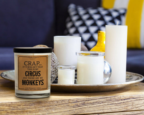 Crap… It Turns Out This Is My Circus Soy Candle