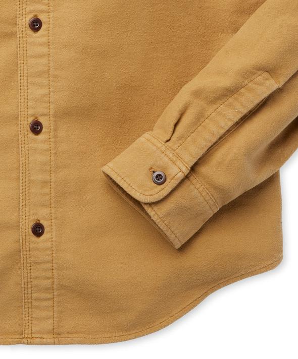 Outerknown - Lost Coast Moleskin Shirt - Curry