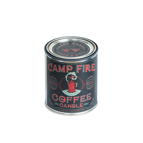 Campfire Coffee Candle - Espresso, Cedarwood & Sandalwood - Pint