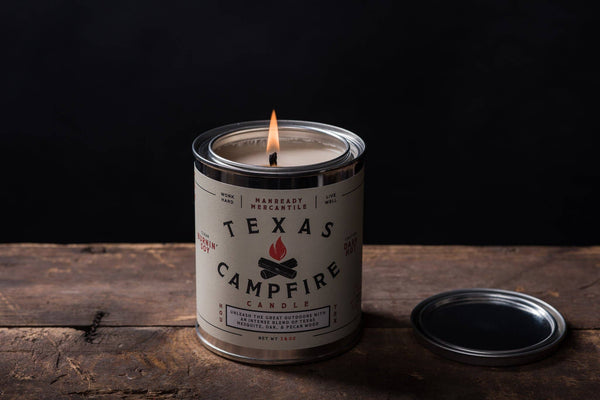 Texas Campfire | Paint Can Soy Candle