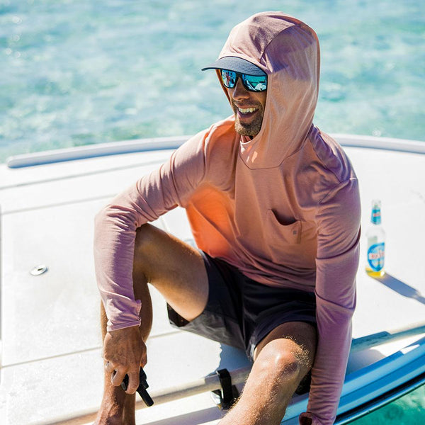 Free Fly - Bamboo Lightweight Hoody - Sea Glass