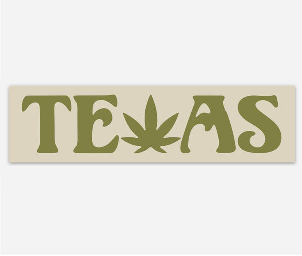 Texas Herb Sticker