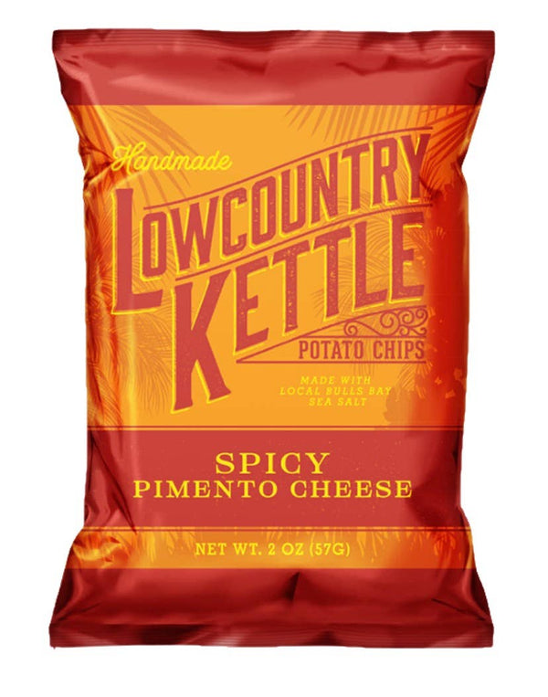 Spicy Pimento Cheese Potato Chips - 24 bags