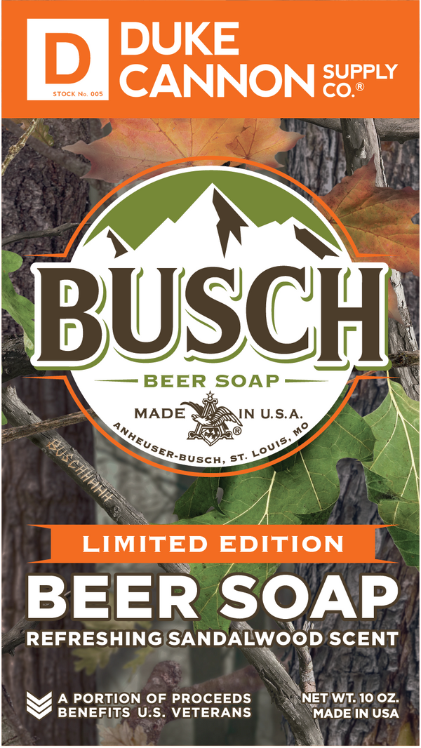 Busch Beer Soap - Special Hunting Edition