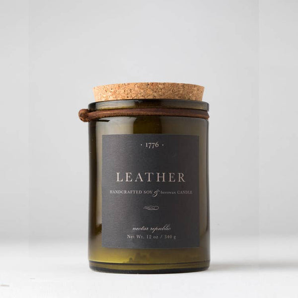 Leather : 1776 Candle