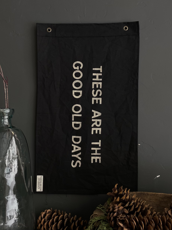 THESE ARE THE GOOD OLD DAYS FLAG