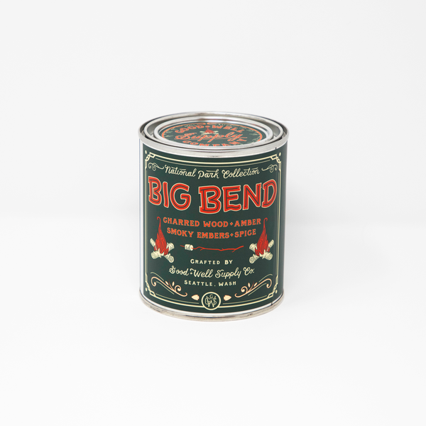 Big Bend Candle - Charred Wood Amber + Spice