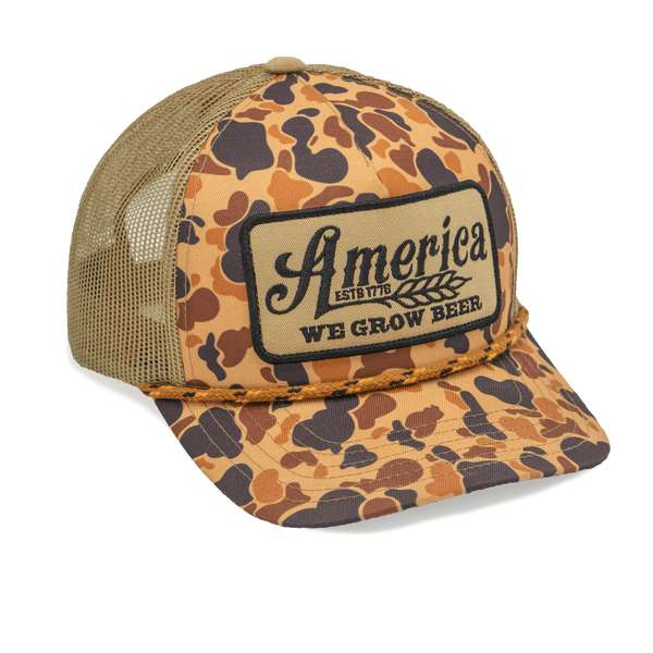 We Grow Beer - Old School Camo