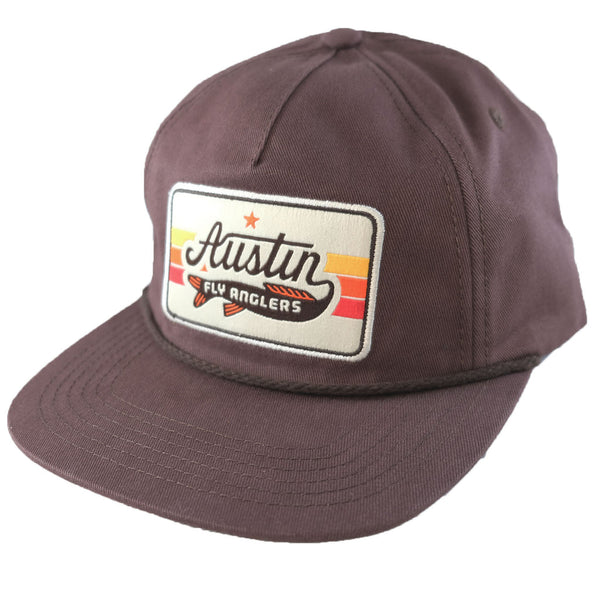 Austin Fly Anglers Cap - Chocolate