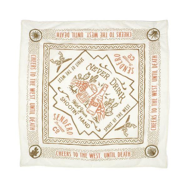 Shootin' Hand Bandana - Vintage