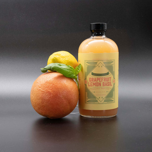 Grapefruit Lemon Basil Cocktail Mixer