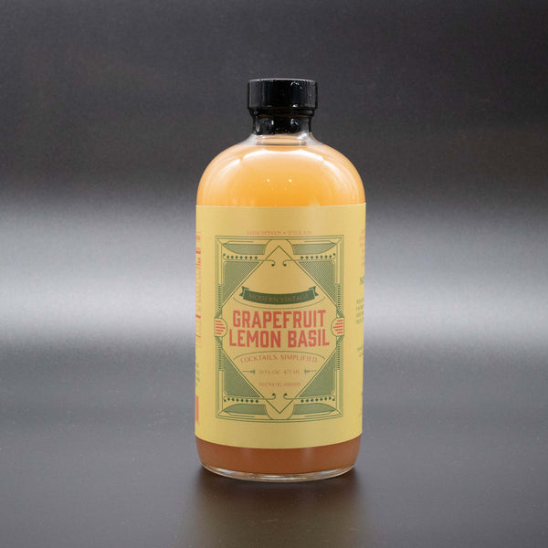 Grapefruit Lemon Basil Cocktail Mixer