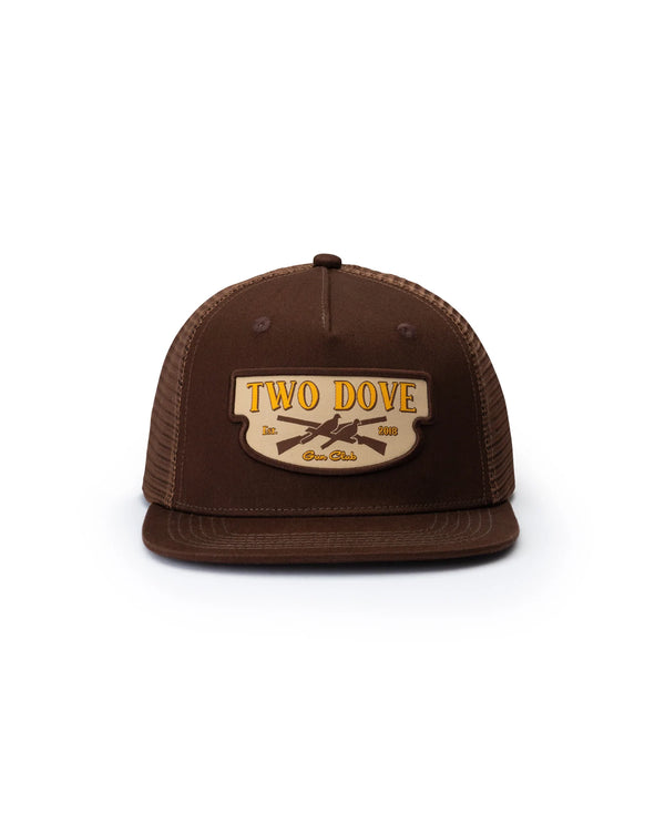 Gun Club 5 Panel Trucker - Brown