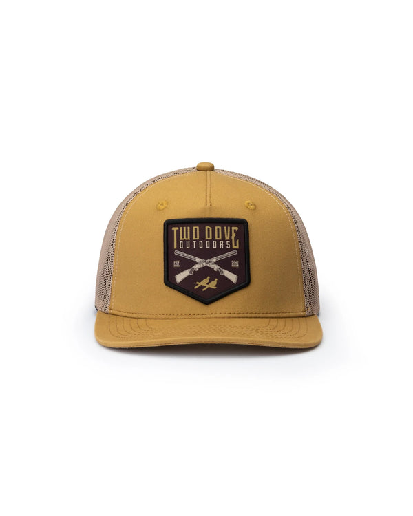 Gun Patch 5 Panel Trucker - Wheat