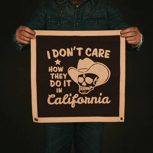 Dont Care - Camp Flag