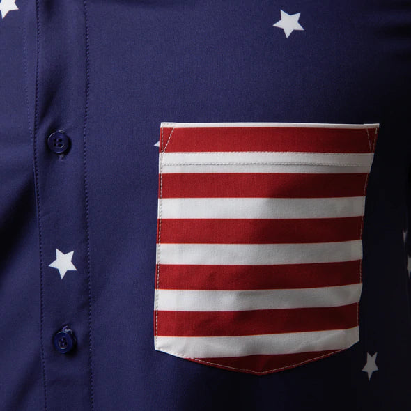 USA Button Up