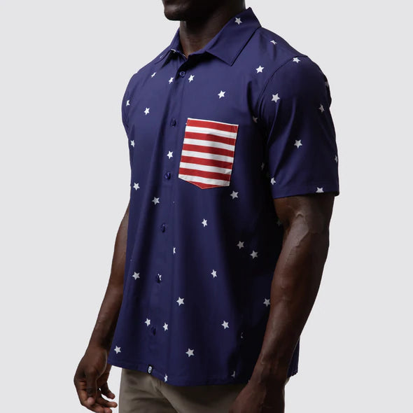 USA Button Up