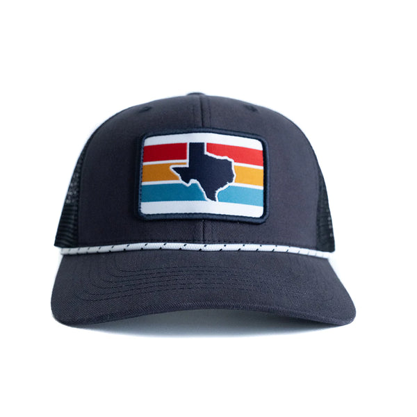 Texas Stripes Trucker Hat