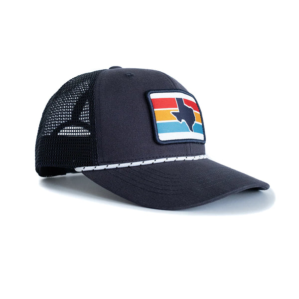 Texas Stripes Trucker Hat