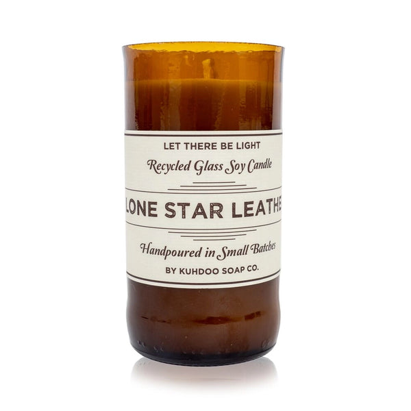 6.5oz Lone Star Leather Candle