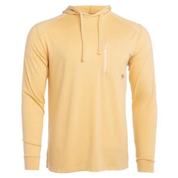 Duck Camp - Lightweight Bamboo Hoodie - Barley Yellow