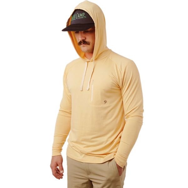 Duck Camp - Lightweight Bamboo Hoodie - Barley Yellow