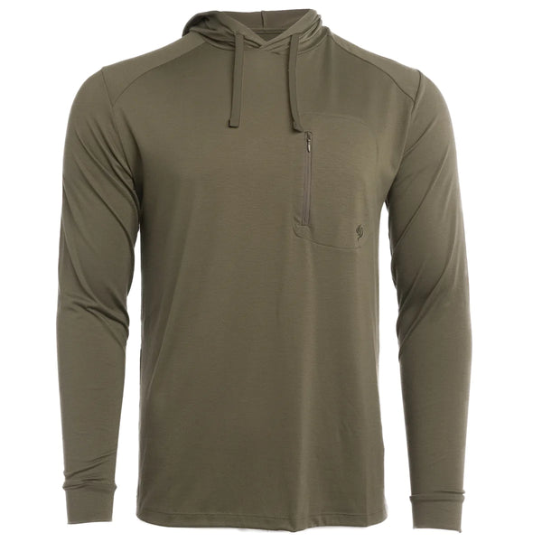 Duck Camp - Lightweight Bamboo Hoodie - River Rock