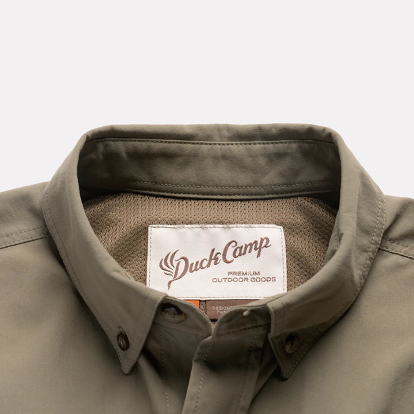 Duck Camp - Lightweight Hunting Shirt - Short Sleeve - Sagebrush