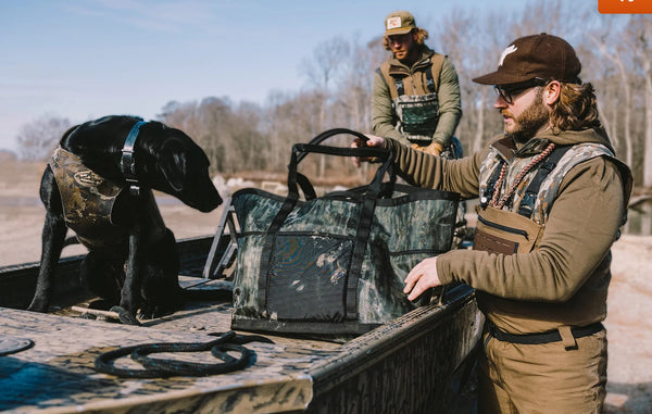 Duck Camp - Mesh Gear Tote - Medium - Woodland