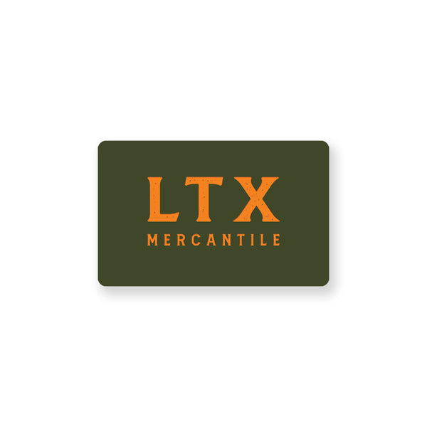 LTX Mercantile Gift Card