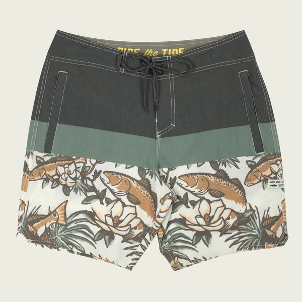 Marsh Wear - Spring Magnolia Boardshort - Smoke