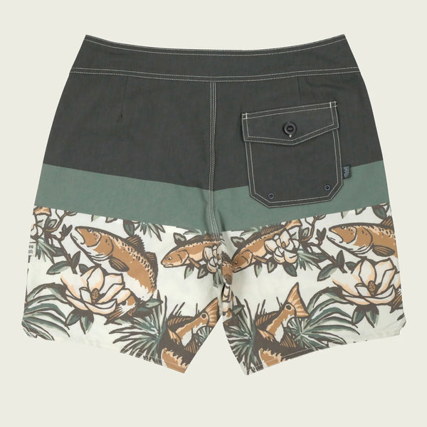 Marsh Wear - Spring Magnolia Boardshort - Smoke