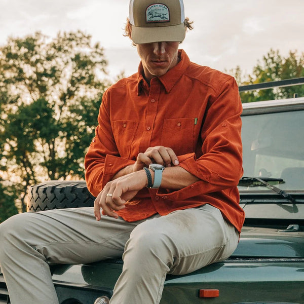 Marsh Wear - Cordy LS Button Up - Rust