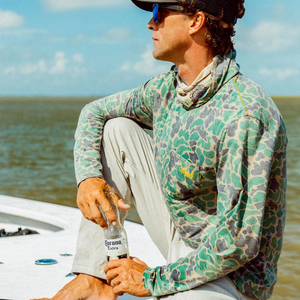 Marsh Wear - Mallard Pamlico Performance Hoodie - Green Camo