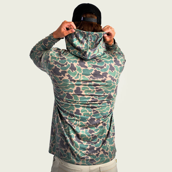 Marsh Wear - Mallard Pamlico Performance Hoodie - Green Camo