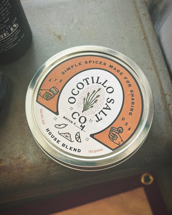 Ocotillo Salt - Rimming Tin - House Blend