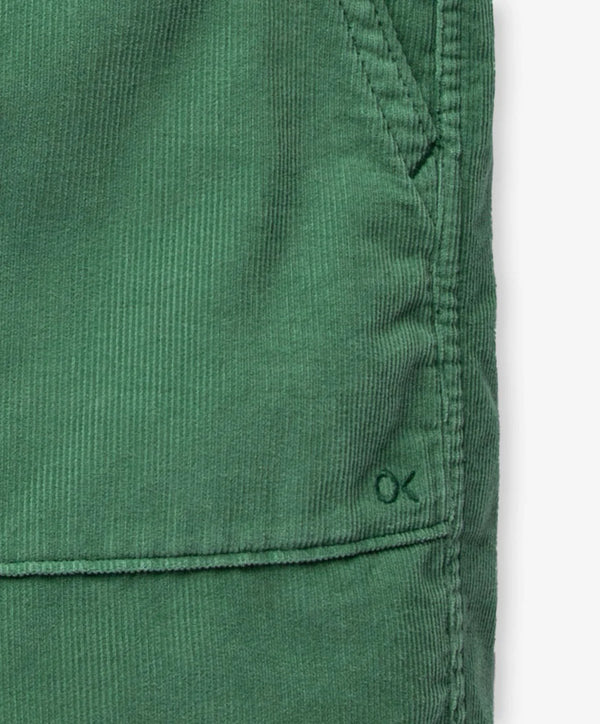 Outerknown - Seventyseven Cord Utility Shorts - Green Glass