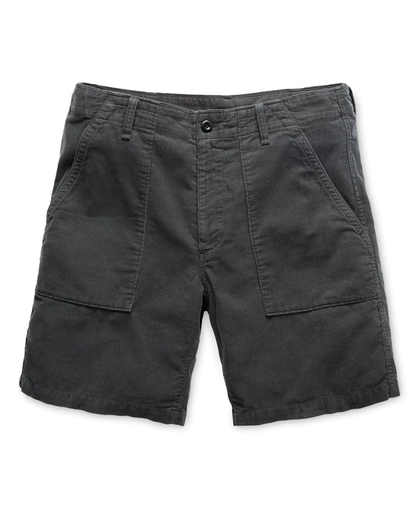 Outerknown - Seventyseven Cord Utility Shorts - Faded Black