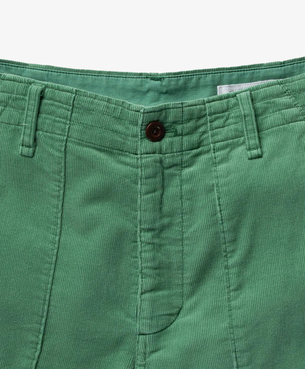 Outerknown - Seventyseven Cord Utility Shorts - Green Glass