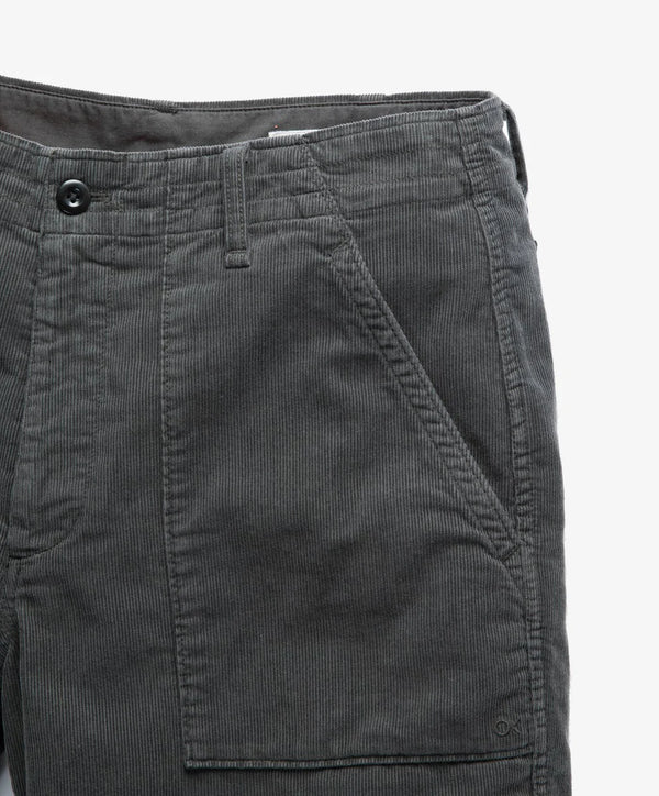 Outerknown - Seventyseven Cord Utility Shorts - Faded Black