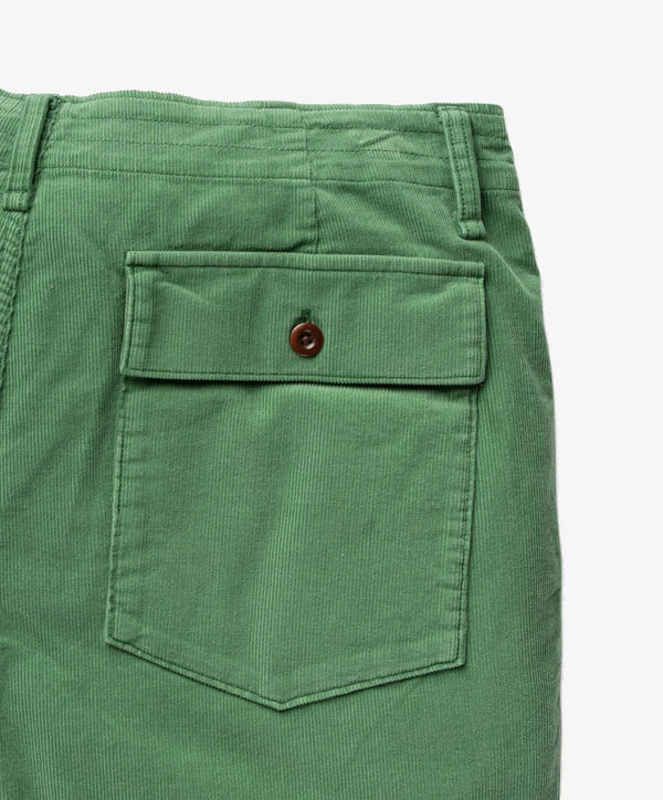Outerknown - Seventyseven Cord Utility Shorts - Green Glass