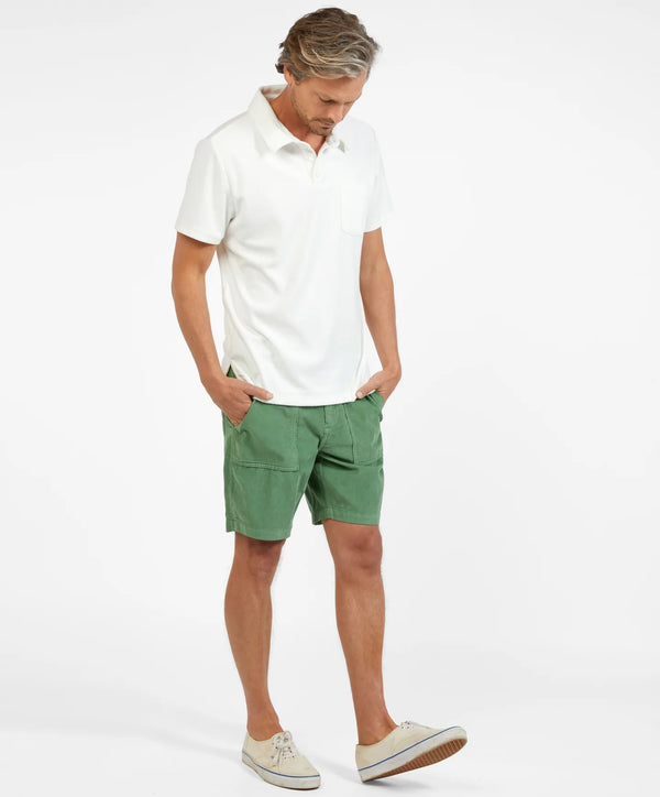 Outerknown - Seventyseven Cord Utility Shorts - Green Glass