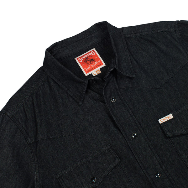 Sendero - The Wyatt Shirt - Midnight Denim