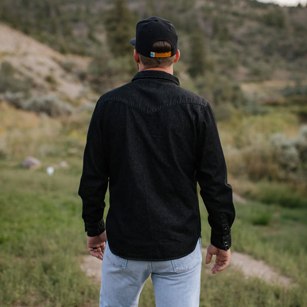 Sendero - The Wyatt Shirt - Midnight Denim
