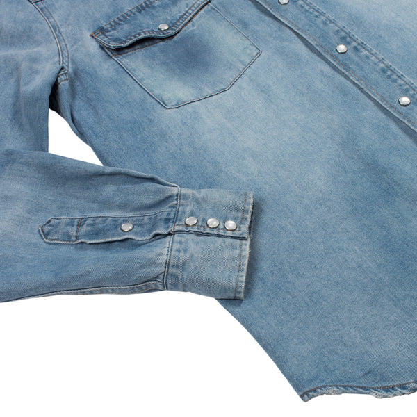Sendero - The Wyatt Shirt - Vintage Denim