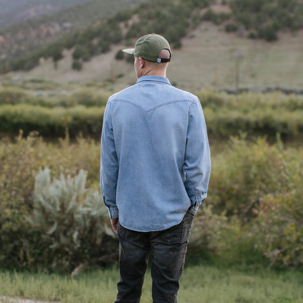 Sendero - The Wyatt Shirt - Vintage Denim