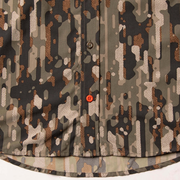 Duck Camp - Lightweight Hunting Shirt - Short Sleeve - Woodland