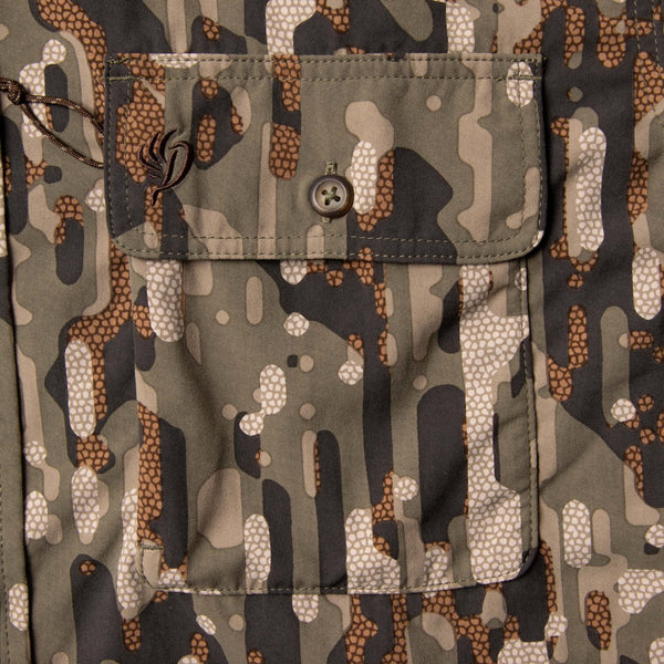 Duck Camp - Lightweight Hunting Shirt - Short Sleeve - Woodland