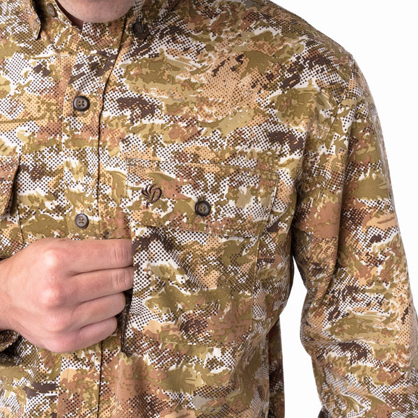 Duck Camp - Lightweight Hunting Shirt - Long Sleeve - Midland 2.0