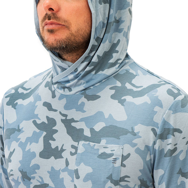 Free Fly - Bamboo Lightweight Hoody - Water Camo